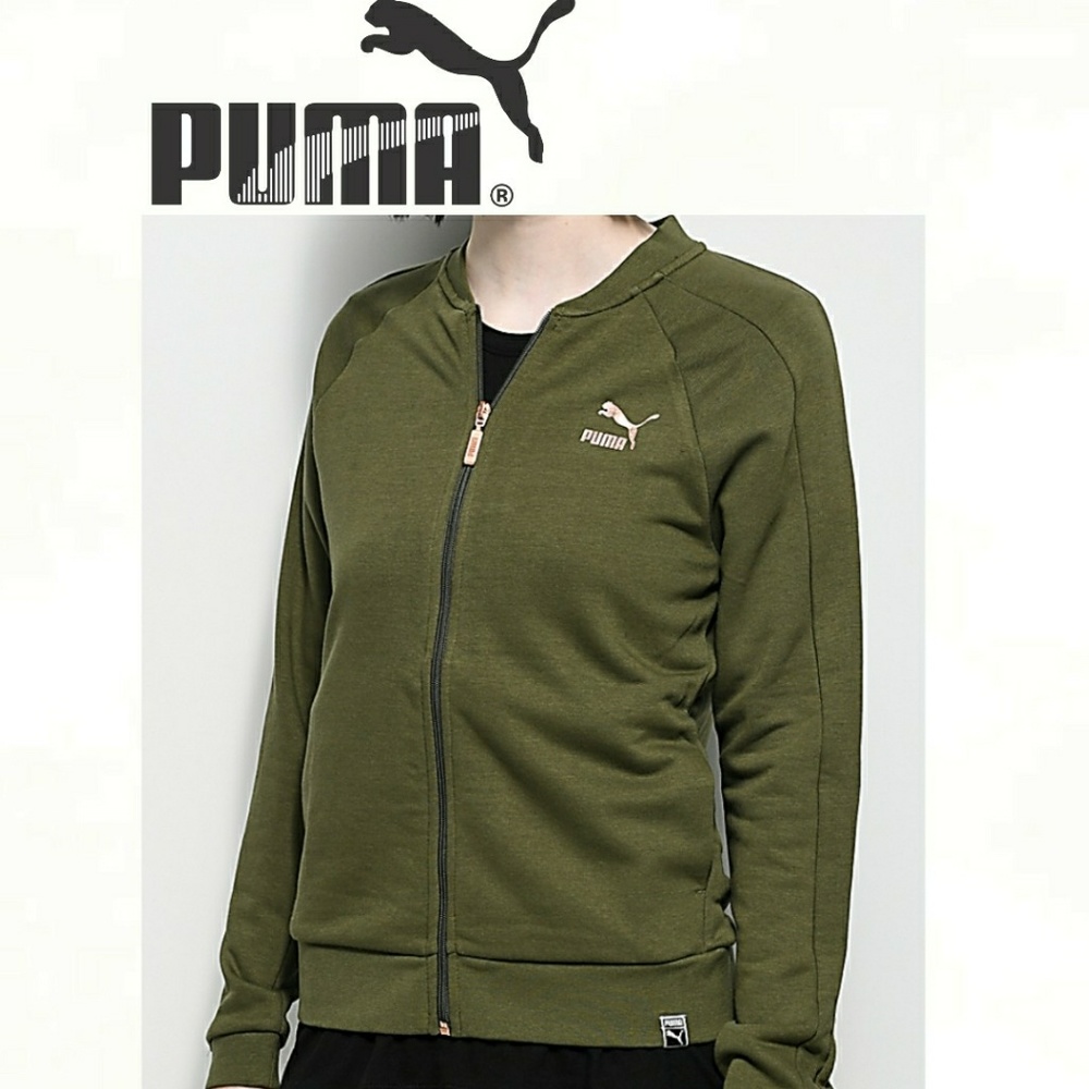 PUMA OLIVE GREEN JACKET